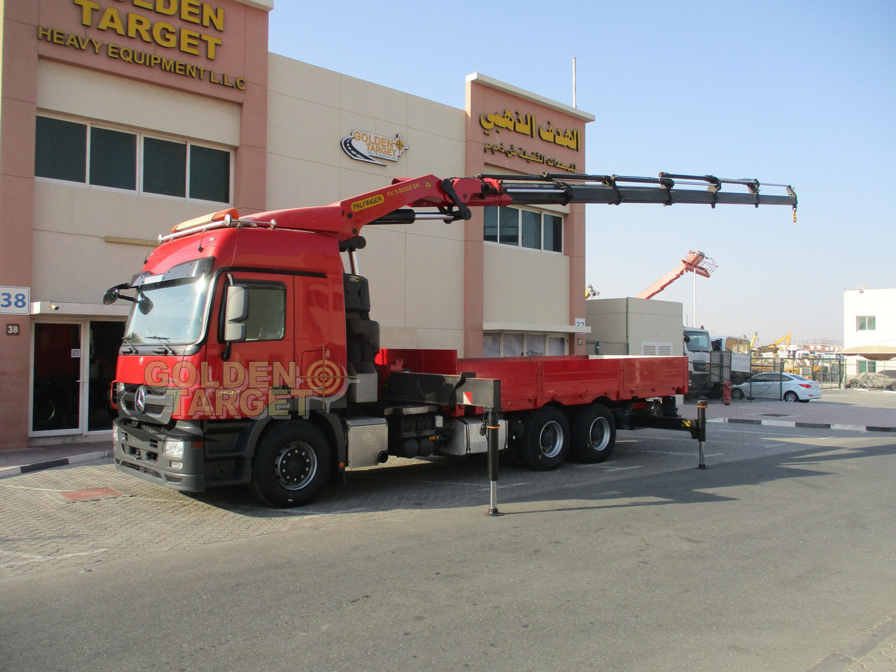 Автоманипулятор MERCEDES-BENZ 2546 6x4 PALFINGER PK53002 Crane: фото 11