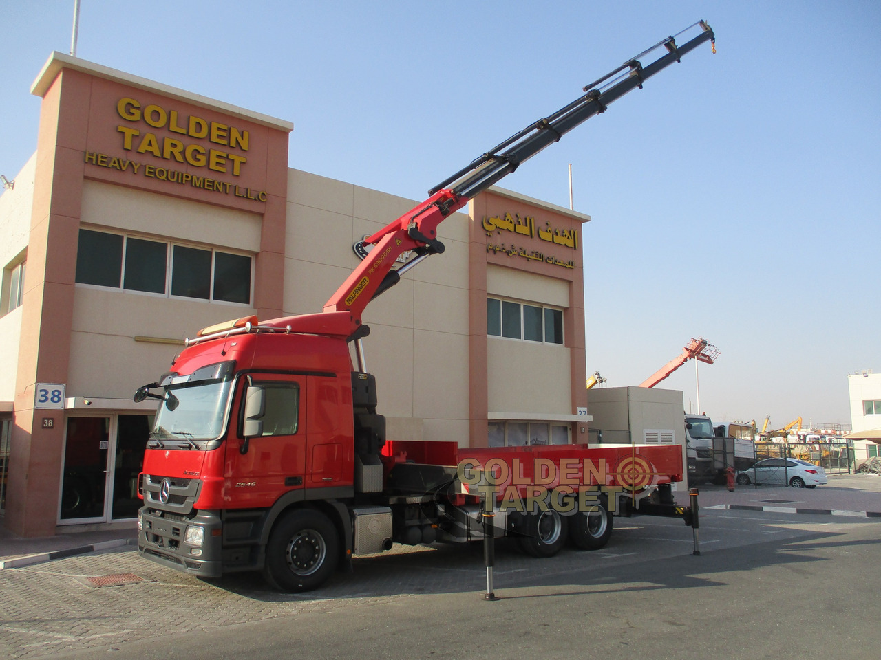 Автоманипулятор MERCEDES-BENZ 2546 6x4 PALFINGER PK53002 Crane: фото 9