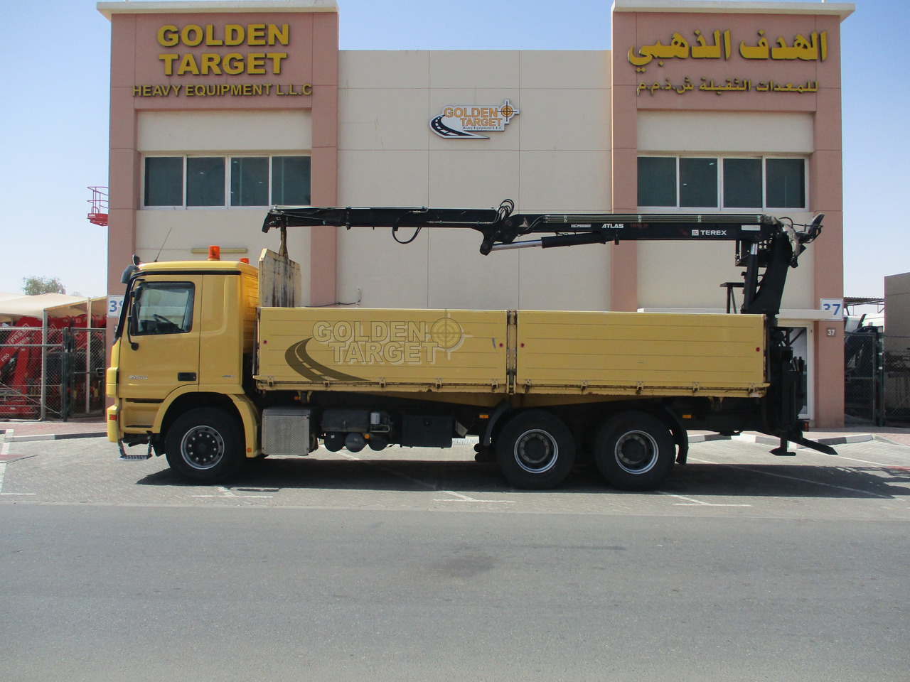 Автоманипулятор MERCEDES-BENZ ACTROS 2644 6×4 with ATLAS 165.2 Block Crane: фото 7