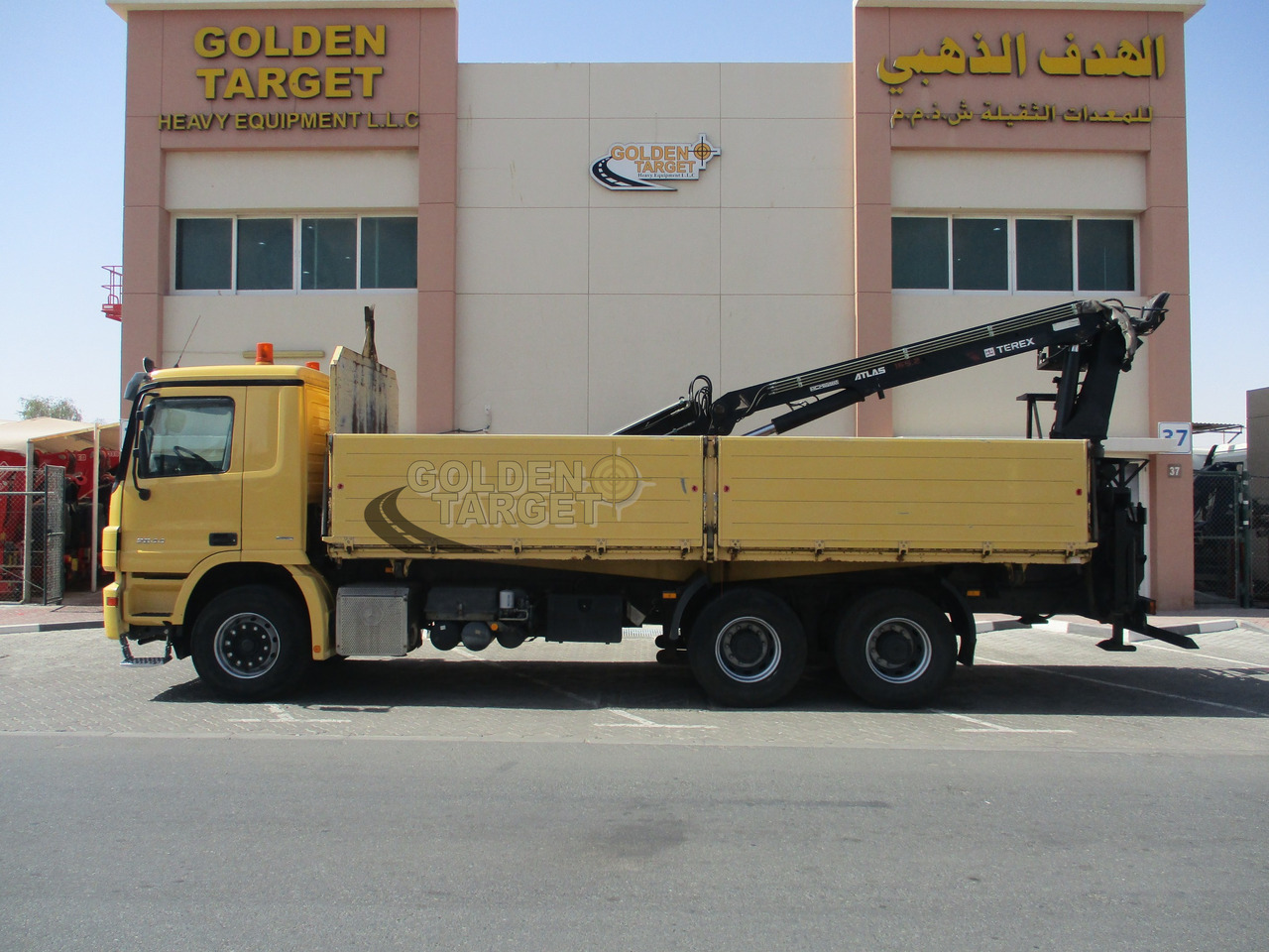 Автоманипулятор MERCEDES-BENZ ACTROS 2644 6×4 with ATLAS 165.2 Block Crane: фото 6