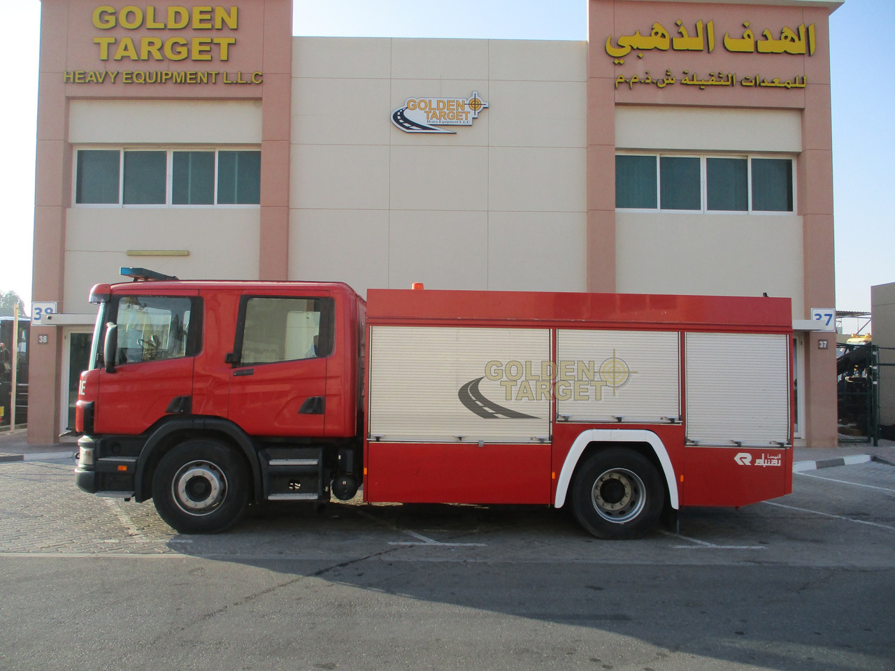 Пожарная машина Scania 94G 4x2 Fire Truck: фото 6