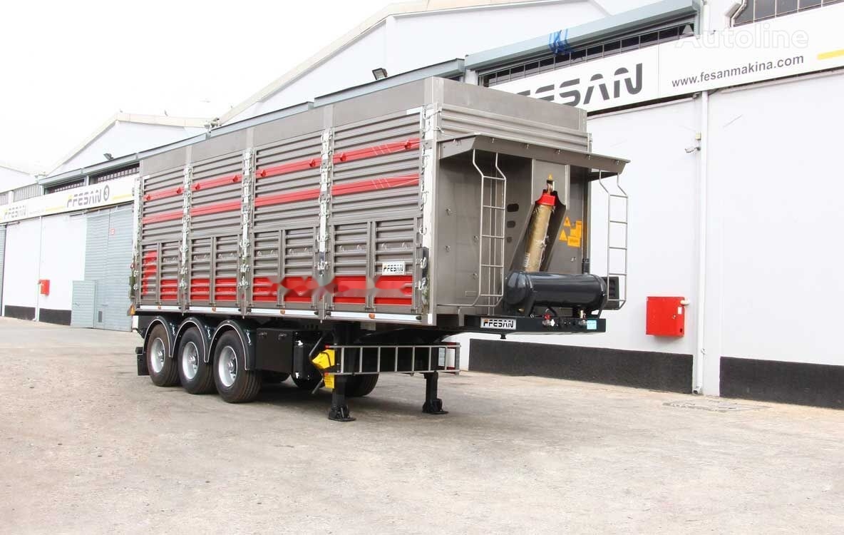 Новый Самосвальный полуприцеп Fesan HARDOX SIDE COVER TYPE TIPPER: фото 9
