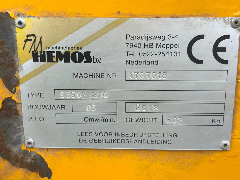 Измельчитель пней Herder Hemos Stobbenfrees radiografisch: фото 12