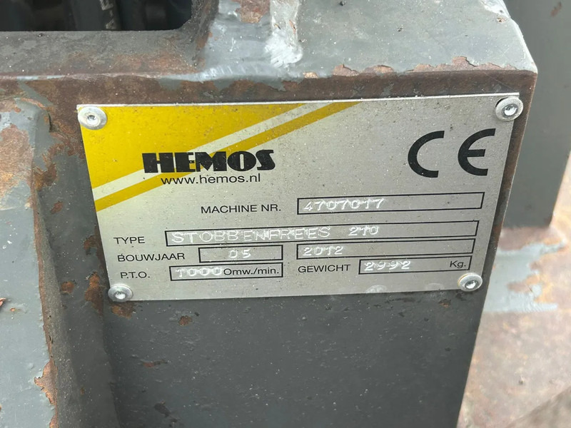 Измельчитель пней Herder Hemos Stobbenfrees radiografisch: фото 8