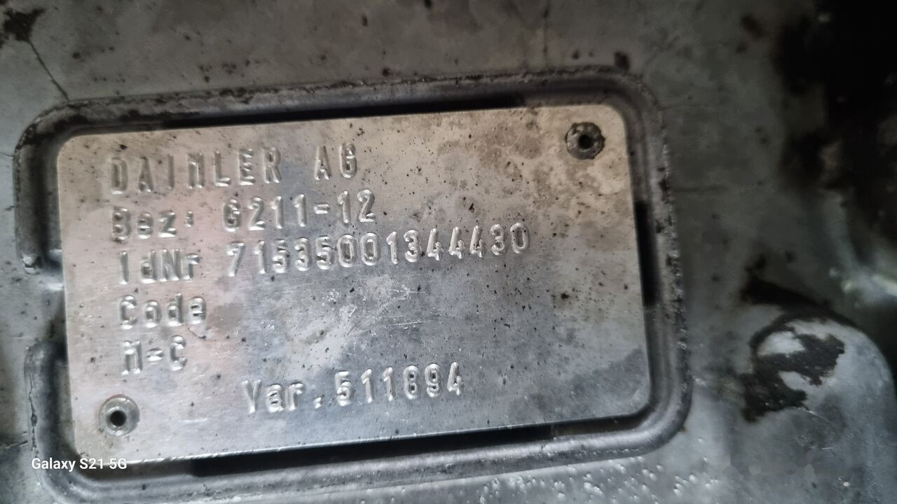 Mercedes-Benz MERCEDES ACTROS MP3 G211-12 715350 Mercedes-Benz ACTROS MP3 - Коробка передач для Грузовиков: фото 5 Mercedes-Benz MERCEDES ACTROS MP3 G211-12 715350 Mercedes-Benz ACTROS MP3 - Коробка передач для Грузовиков: фото 5