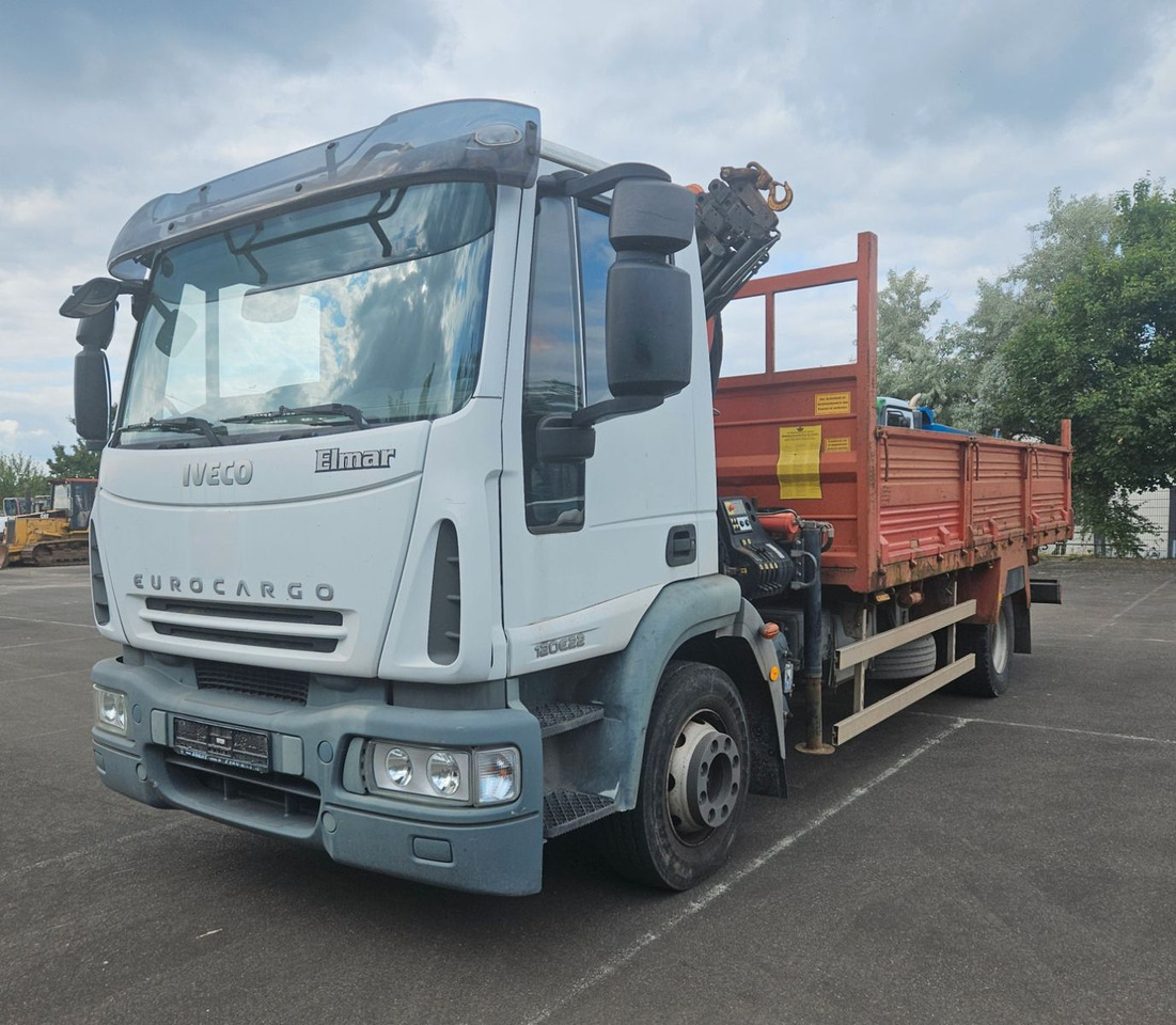 Iveco ML120E22 Pritsche mit Kran Palfinger Funck - Грузовик бортовой/ Платформа, Автоманипулятор: фото 1 Iveco ML120E22 Pritsche mit Kran Palfinger Funck - Грузовик бортовой/ Платформа, Автоманипулятор: фото 1