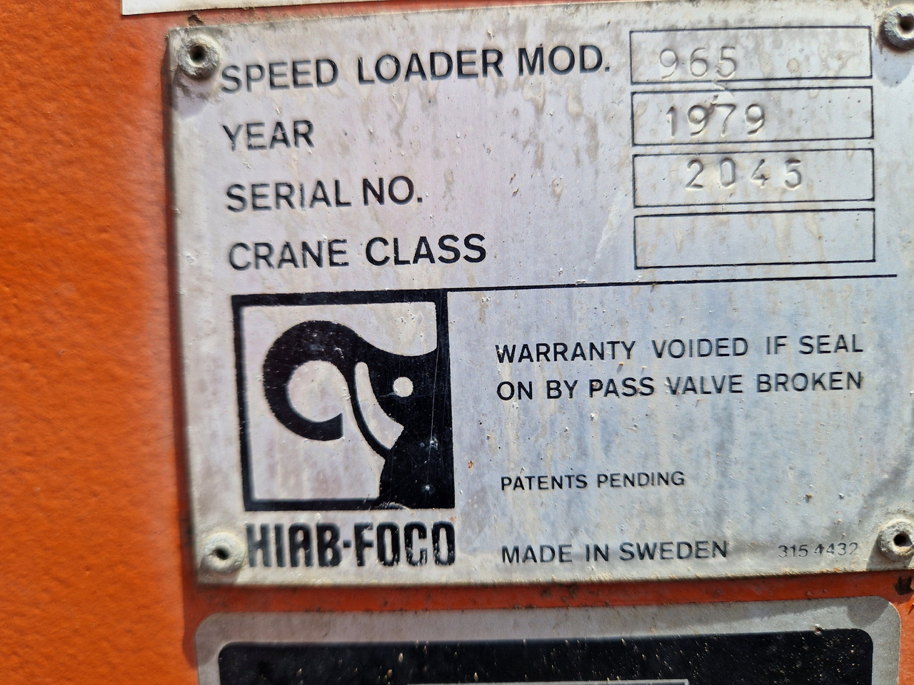 HIAB FOCO 965 - Кран-манипулятор для Другой техники: фото 5 HIAB FOCO 965 - Кран-манипулятор для Другой техники: фото 5