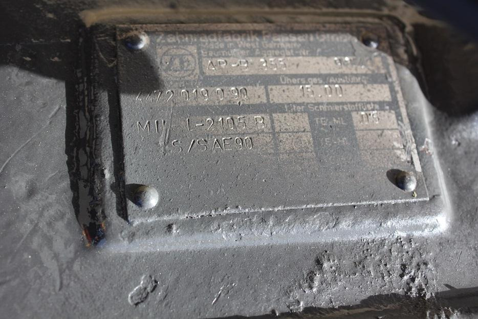 Zeppelin ZM 13, ZF APL B 355 - Ось и запчасти для Строительной техники: фото 3 Zeppelin ZM 13, ZF APL B 355 - Ось и запчасти для Строительной техники: фото 3