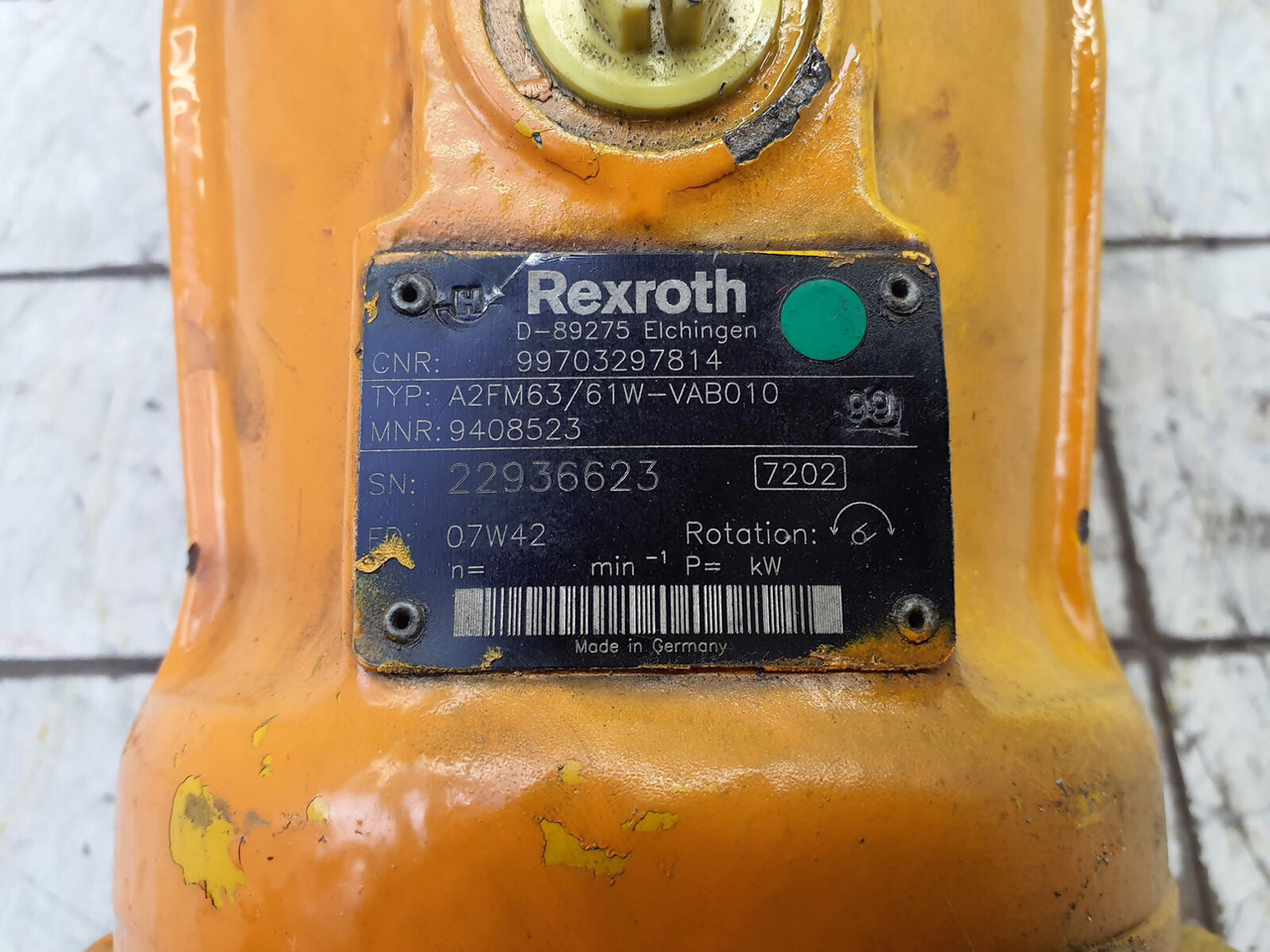 FAUN ATF 60-3 hydraulic winch engine - Гидравлический насос для Мобильных кранов: фото 5 FAUN ATF 60-3 hydraulic winch engine - Гидравлический насос для Мобильных кранов: фото 5