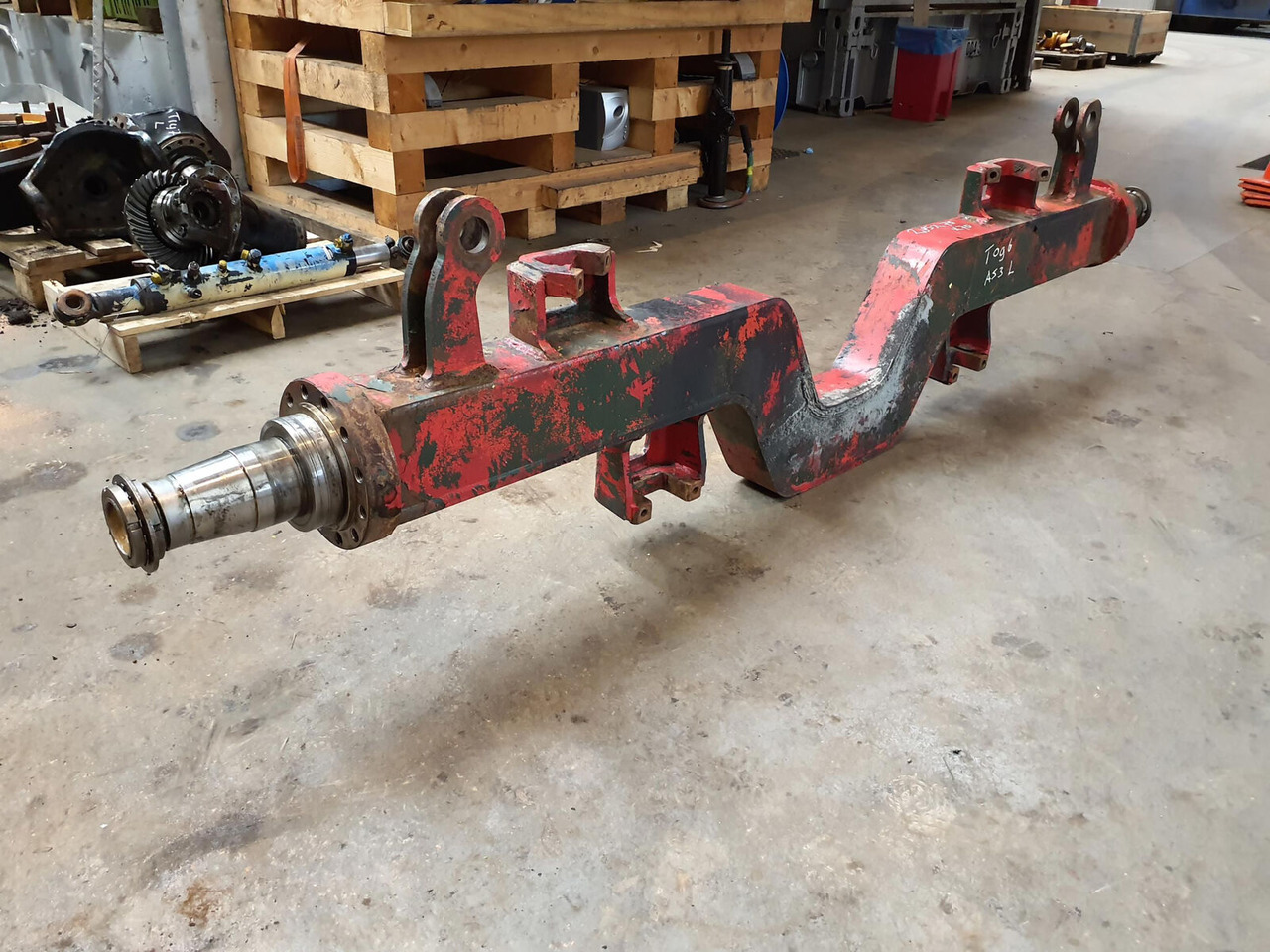 Krupp KMK 5100 axle 3 housing - Ось и запчасти для Мобильных кранов: фото 2 Krupp KMK 5100 axle 3 housing - Ось и запчасти для Мобильных кранов: фото 2