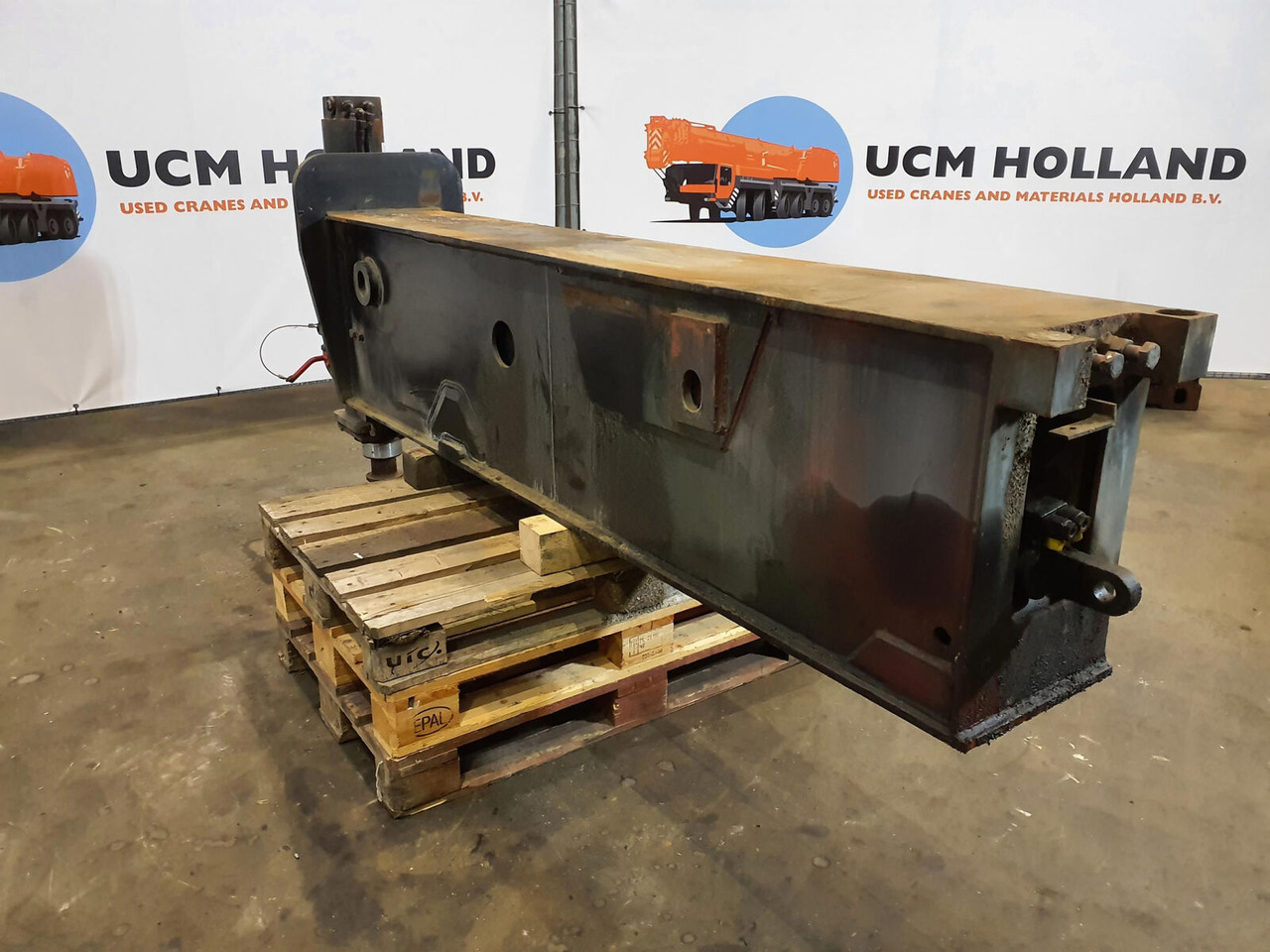Krupp KMK 5100 sliding beam rear - Подвеска для Мобильных кранов: фото 3 Krupp KMK 5100 sliding beam rear - Подвеска для Мобильных кранов: фото 3