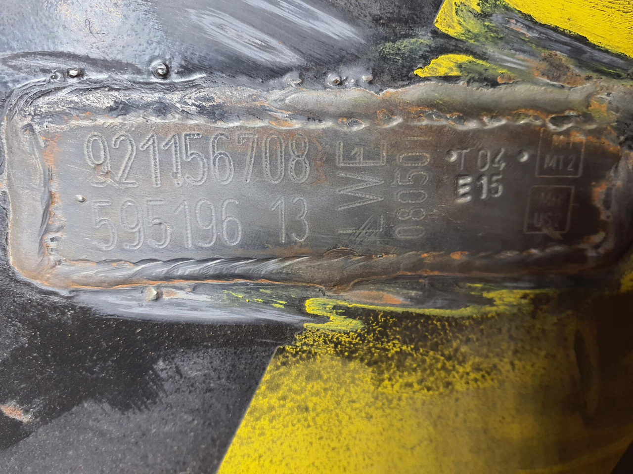 Подвеска для Кранов Liebherr LTM 1200/1 sliding beam rear pre assembled: фото 10 Подвеска для Кранов Liebherr LTM 1200/1 sliding beam rear pre assembled: фото 10