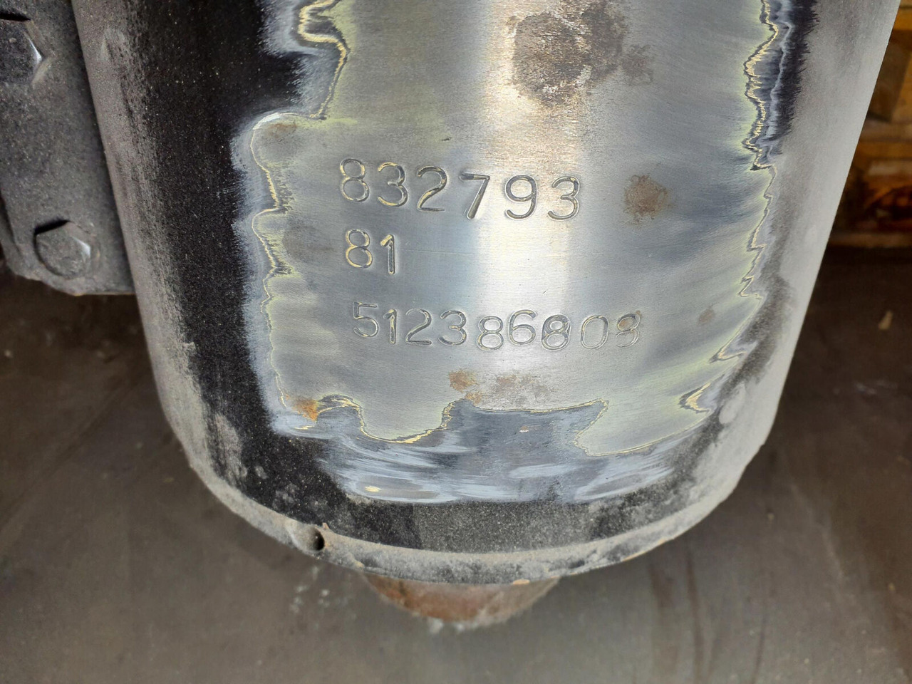 Подвеска для Кранов Liebherr LTM 1200/1 sliding beam rear pre assembled: фото 9 Подвеска для Кранов Liebherr LTM 1200/1 sliding beam rear pre assembled: фото 9