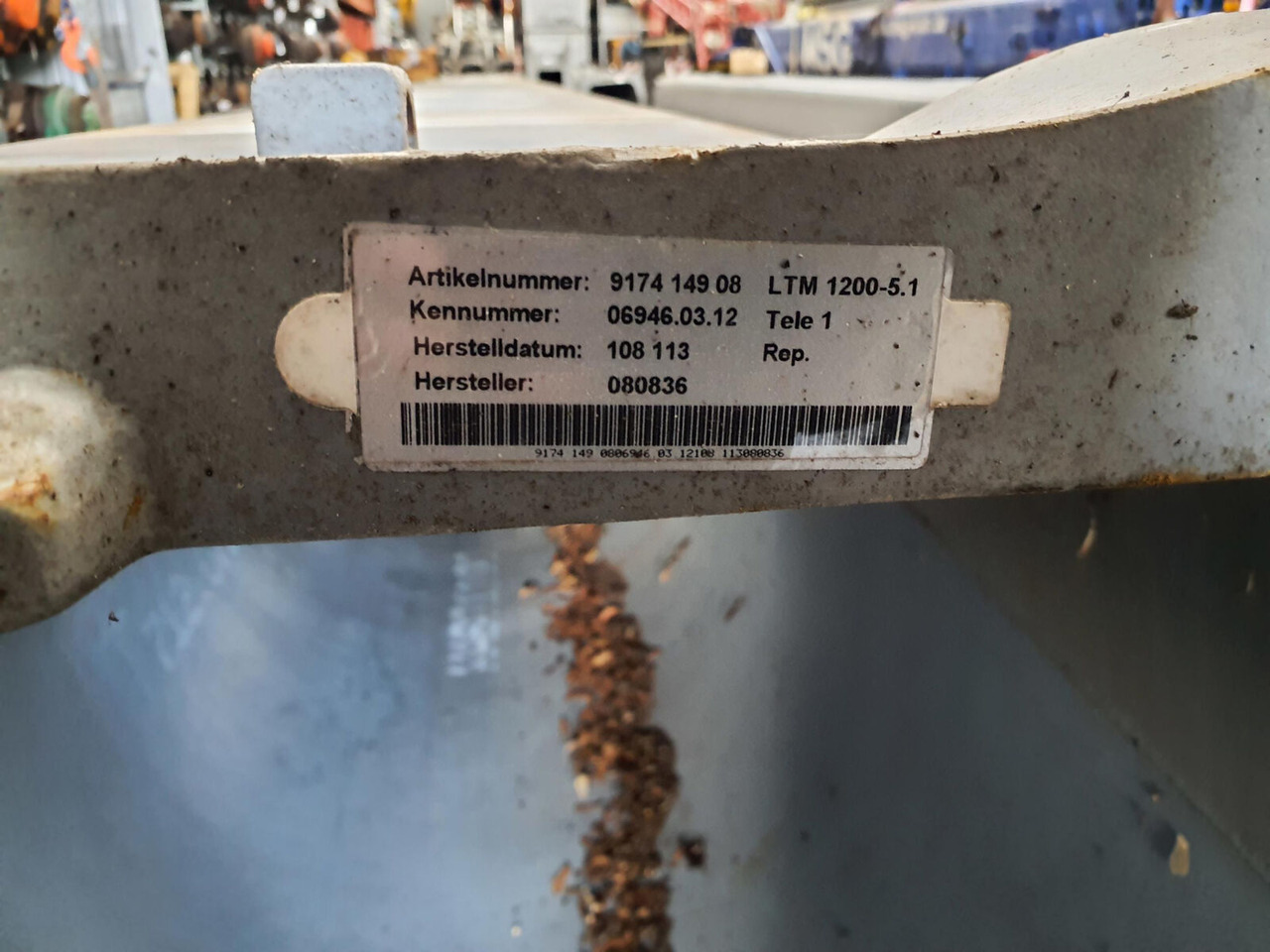 Liebherr LTM 1200-5.1 Telescopic section 1 - Стрела для Вседорожных кранов: фото 5 Liebherr LTM 1200-5.1 Telescopic section 1 - Стрела для Вседорожных кранов: фото 5