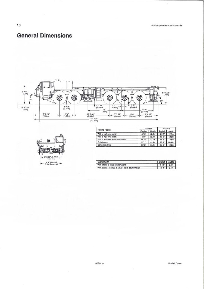 Link-Belt ATC-3210 - Мобильный кран: фото 5 Link-Belt ATC-3210 - Мобильный кран: фото 5