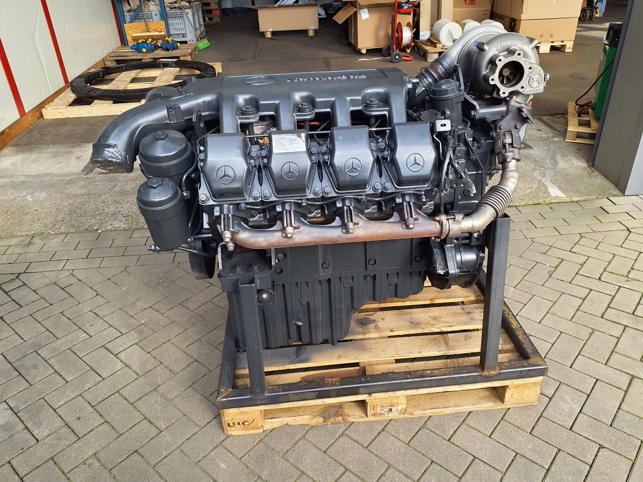 Mercedes-Benz GMK 6400 engine OM502LA - Двигатель для Мобильных кранов: фото 1 Mercedes-Benz GMK 6400 engine OM502LA - Двигатель для Мобильных кранов: фото 1