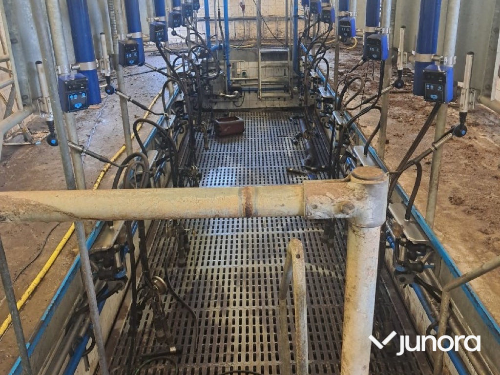 DeLaval 2x6 fiskbensstall - Доильное оборудование: фото 1 DeLaval 2x6 fiskbensstall - Доильное оборудование: фото 1
