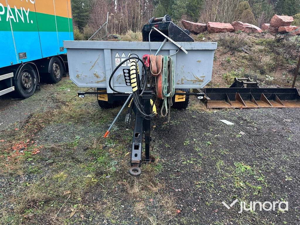 Dumpervagn - Multicargo, MC 9000 - Самосвальный прицеп: фото 4 Dumpervagn - Multicargo, MC 9000 - Самосвальный прицеп: фото 4