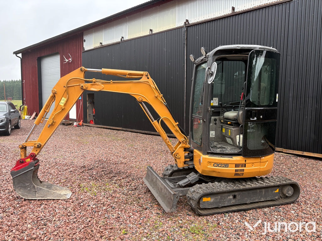 Grävmaskin - Case CX22B - Мини-экскаватор: фото 3 Grävmaskin - Case CX22B - Мини-экскаватор: фото 3