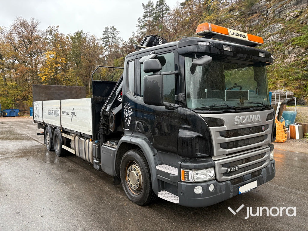 Kranbil - Scania P410, HiAB-kran - Грузовик бортовой/ Платформа, Автоманипулятор: фото 5 Kranbil - Scania P410, HiAB-kran - Грузовик бортовой/ Платформа, Автоманипулятор: фото 5