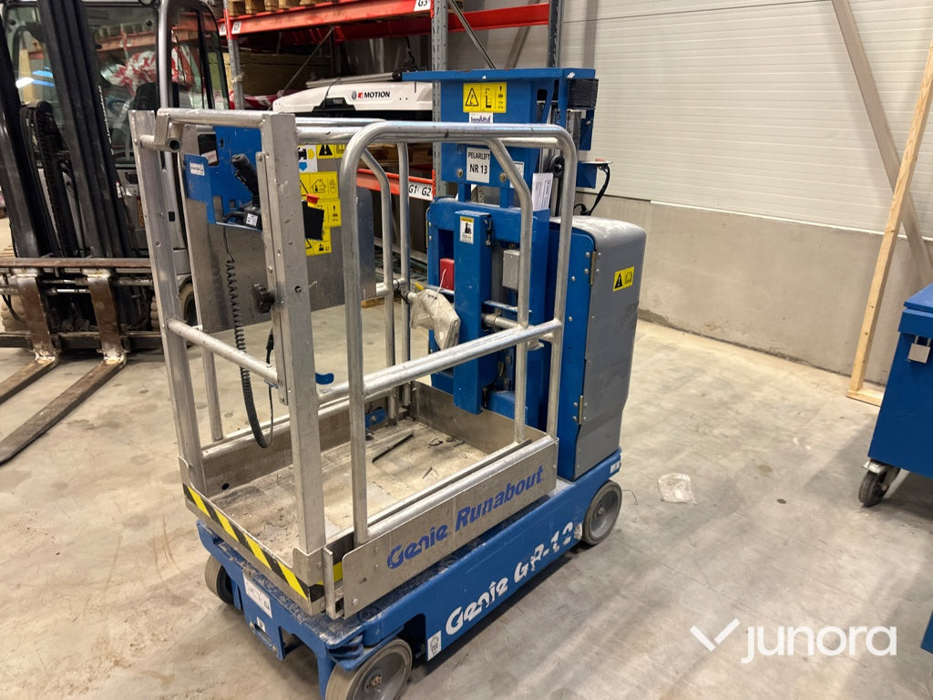 Pelarlift - Genie, GRC-12 - Вертикальный мачтовый подъемник: фото 3 Pelarlift - Genie, GRC-12 - Вертикальный мачтовый подъемник: фото 3