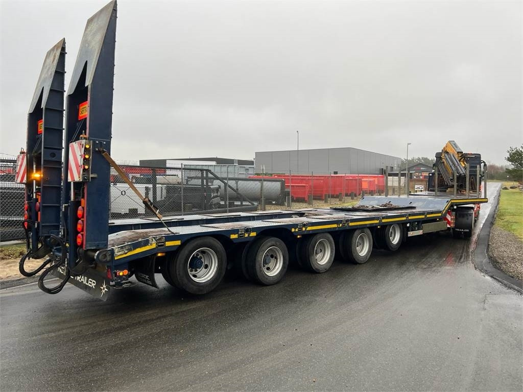 HRD 7 akslet - 84 ton blokvogn med ramper - Низкорамный прицеп: фото 2 HRD 7 akslet - 84 ton blokvogn med ramper - Низкорамный прицеп: фото 2