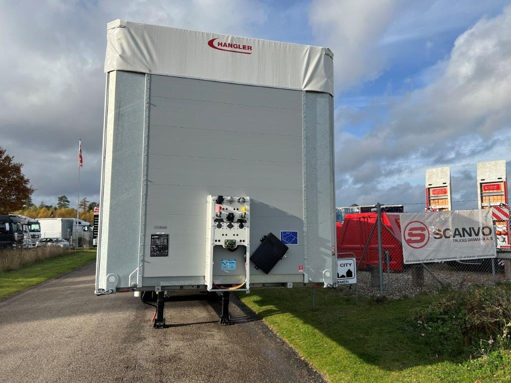 Hangler 11,3 mtr. 27 pallers - 2 akslet city lift - Тентованный полуприцеп: фото 4 Hangler 11,3 mtr. 27 pallers - 2 akslet city lift - Тентованный полуприцеп: фото 4