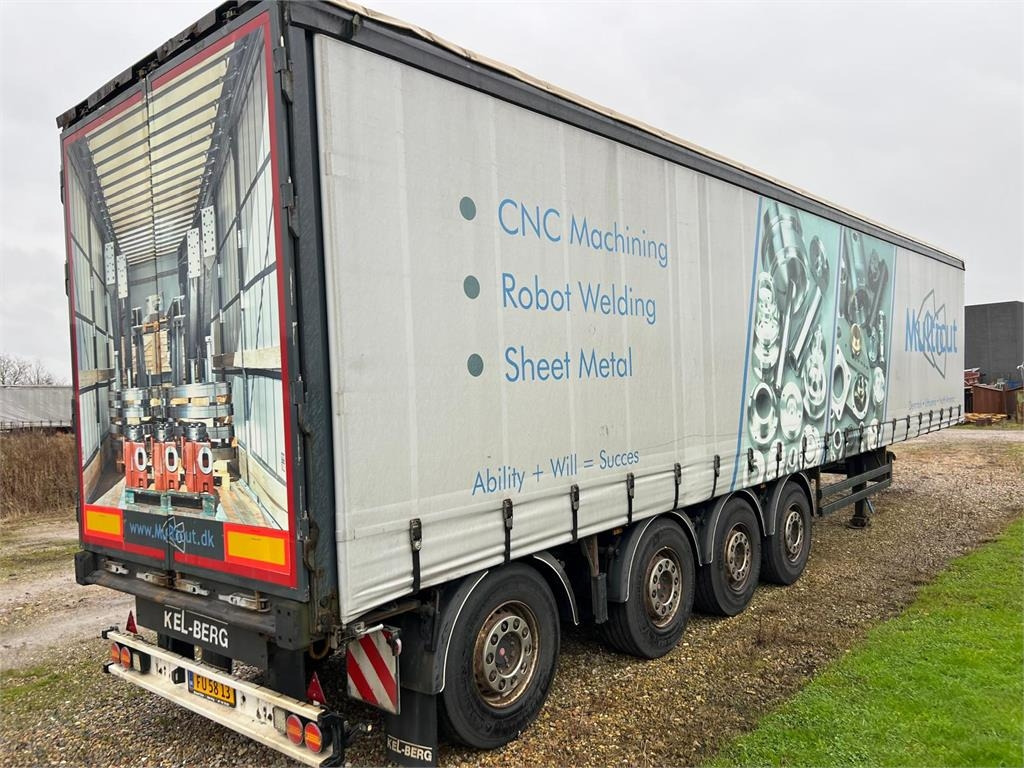 Kel-Berg 13,6 mtr - Тентованный полуприцеп: фото 4 Kel-Berg 13,6 mtr - Тентованный полуприцеп: фото 4