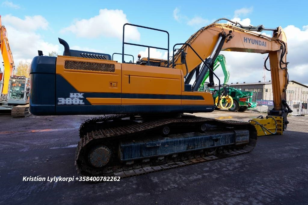 Hyundai HX 380 L  - Гусеничный экскаватор: фото 5 Hyundai HX 380 L  - Гусеничный экскаватор: фото 5