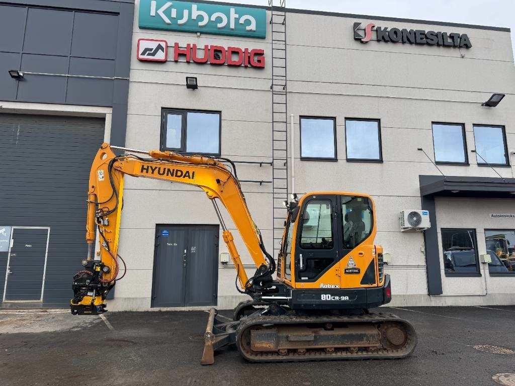Hyundai R80CR-9A PYÖRITTÄJÄLLÄ  - Мини-экскаватор: фото 1 Hyundai R80CR-9A PYÖRITTÄJÄLLÄ  - Мини-экскаватор: фото 1