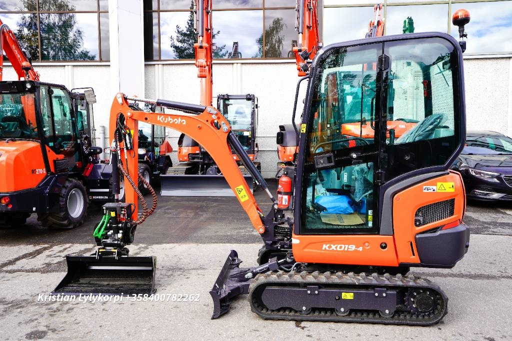 Kubota KX019-4 UUSI! TAKUU! PYÖRITTÄJÄLLÄ - Мини-экскаватор: фото 1 Kubota KX019-4 UUSI! TAKUU! PYÖRITTÄJÄLLÄ - Мини-экскаватор: фото 1