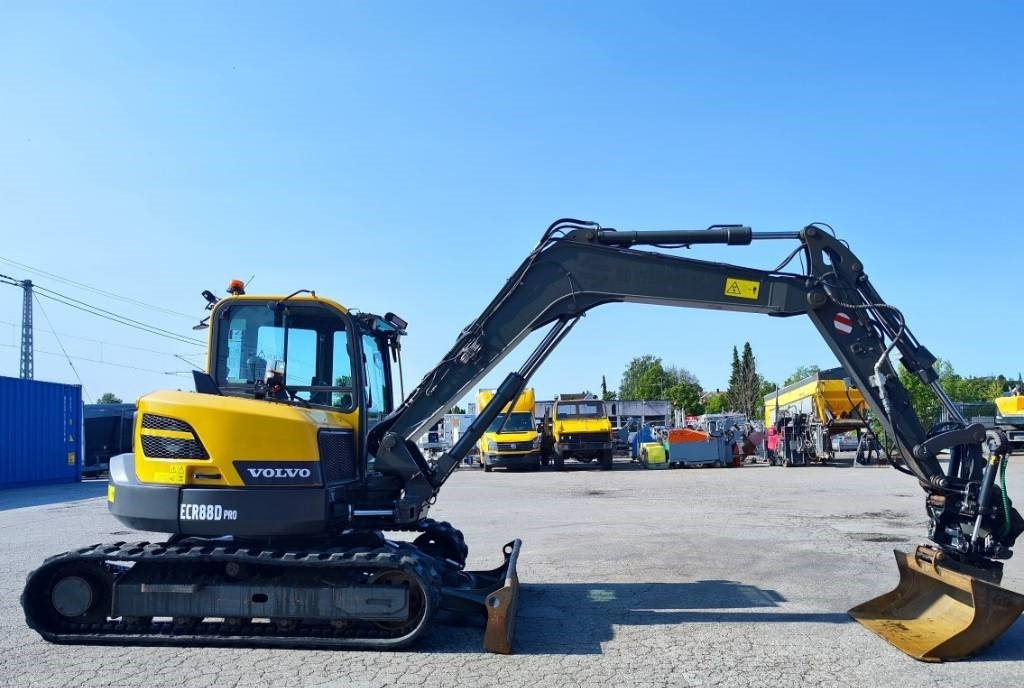 Volvo ECR 88 D PRO vähän ajettu - Мини-экскаватор: фото 2 Volvo ECR 88 D PRO vähän ajettu - Мини-экскаватор: фото 2
