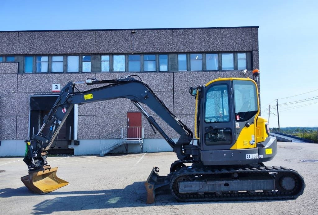 Volvo ECR 88 D PRO vähän ajettu - Мини-экскаватор: фото 1 Volvo ECR 88 D PRO vähän ajettu - Мини-экскаватор: фото 1