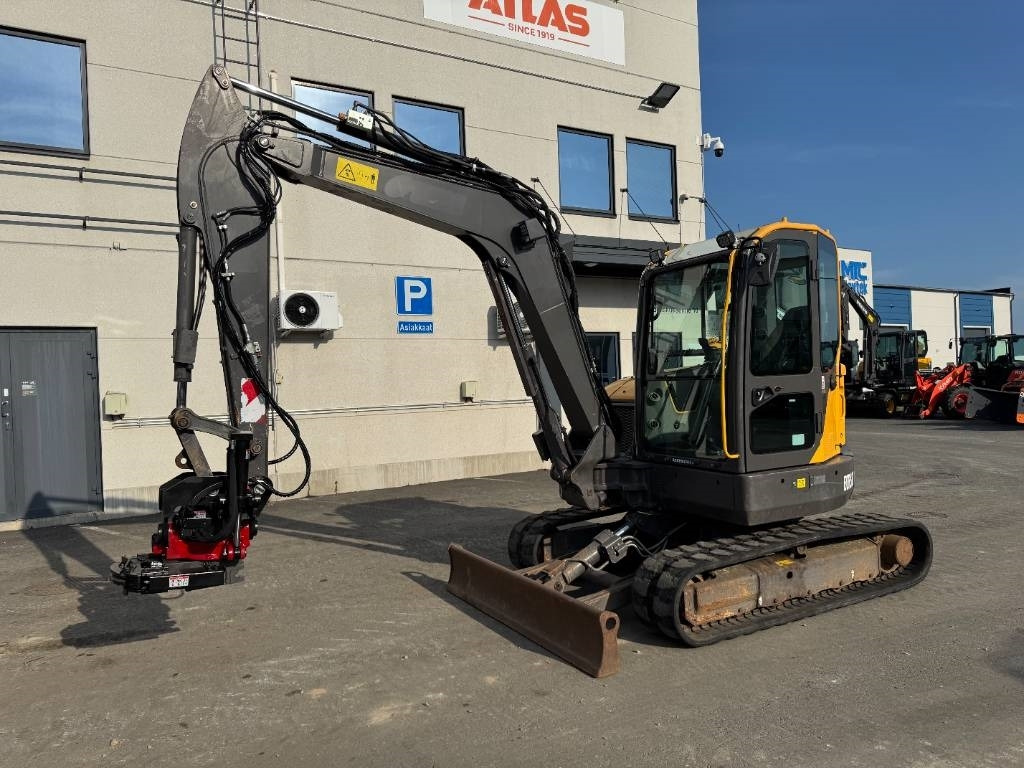 Volvo ECR58D PYÖRITTÄJÄLLÄ  - Мини-экскаватор: фото 2 Volvo ECR58D PYÖRITTÄJÄLLÄ  - Мини-экскаватор: фото 2