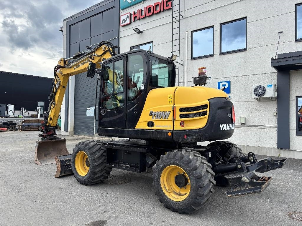 Yanmar B110W PYÖRITTÄJÄLLÄ  - Колёсный экскаватор: фото 2 Yanmar B110W PYÖRITTÄJÄLLÄ  - Колёсный экскаватор: фото 2