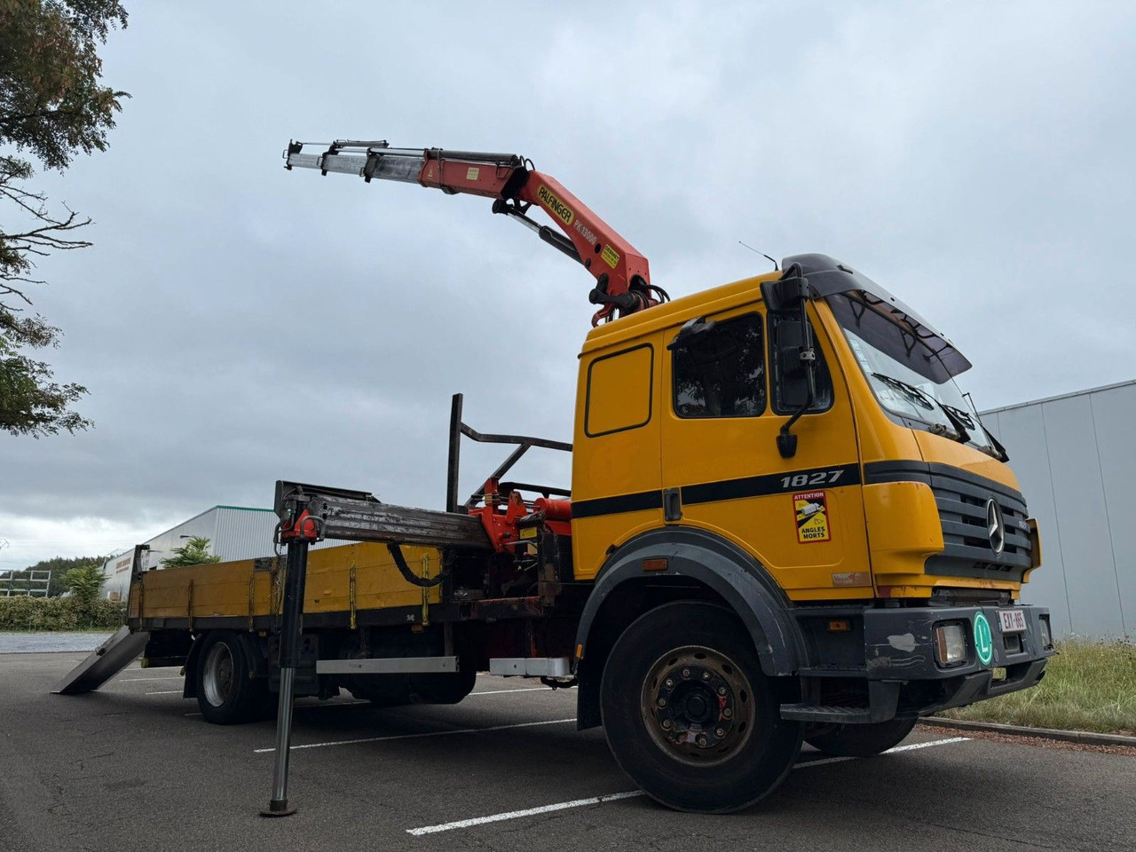 Mercedes-Benz 1827. Kran Palfinger PK13000. - Автоманипулятор: фото 3 Mercedes-Benz 1827. Kran Palfinger PK13000. - Автоманипулятор: фото 3