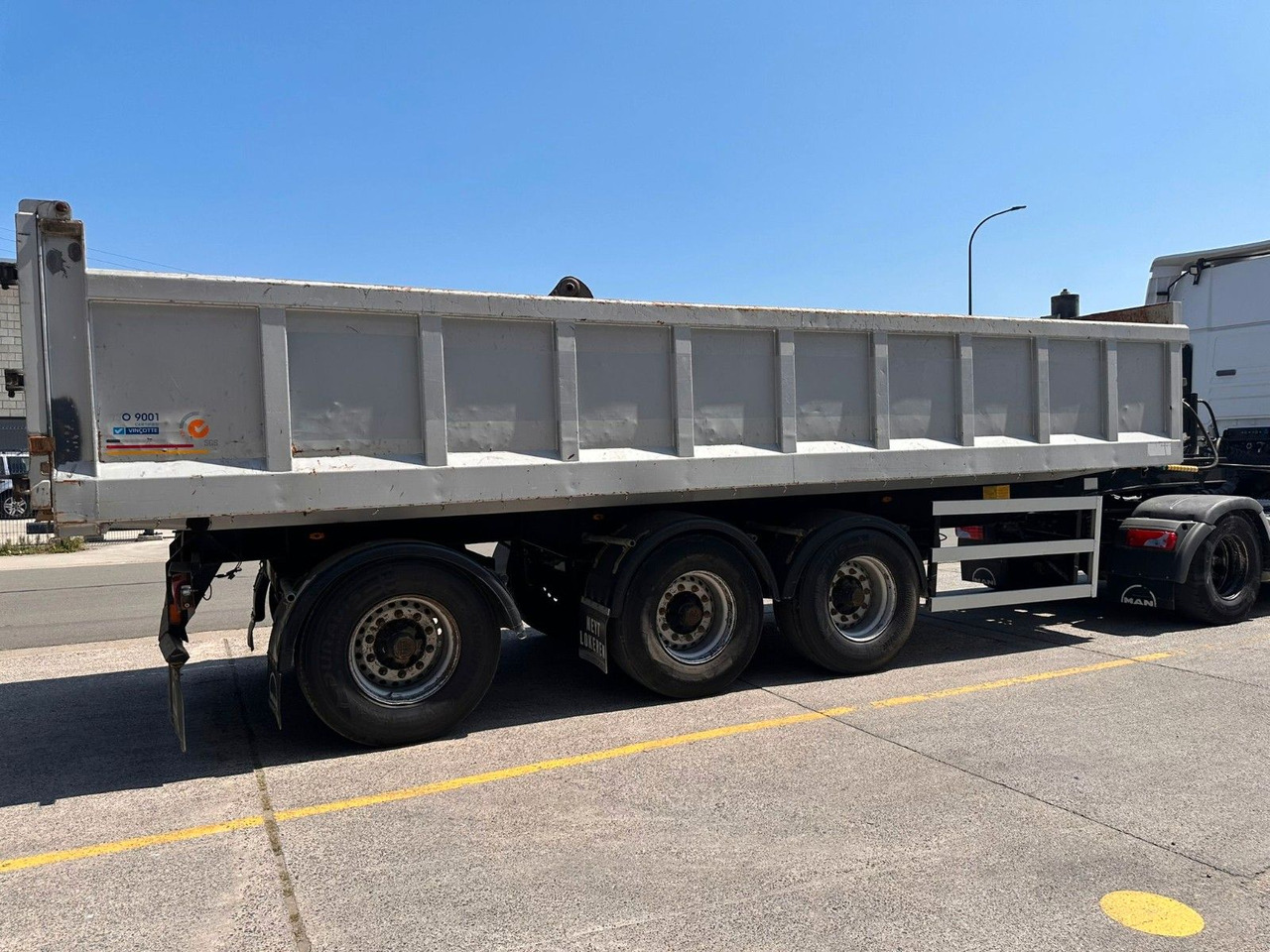 Turbo's Hoet Kipper. 3 Achsen. - Самосвальный полуприцеп: фото 2 Turbo's Hoet Kipper. 3 Achsen. - Самосвальный полуприцеп: фото 2