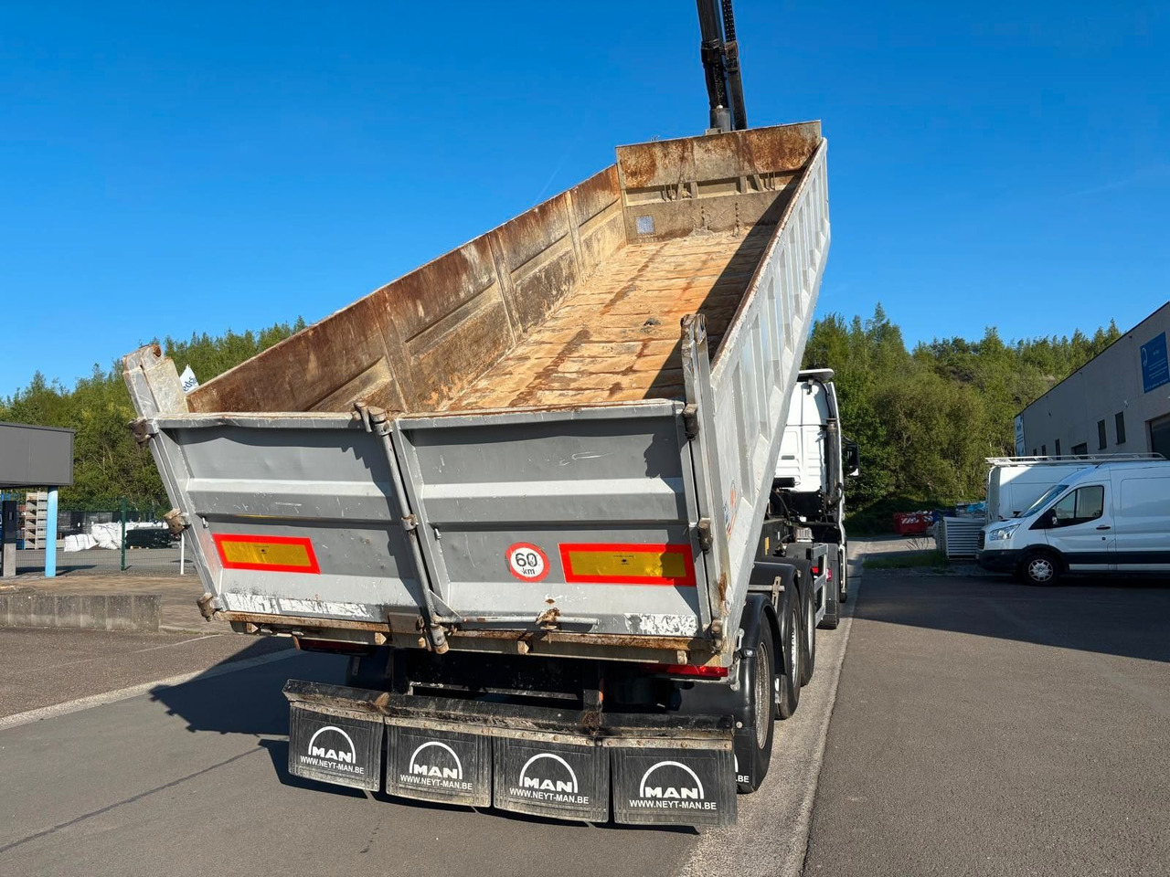 MAN TGX 18.540. Kipper + Kran PK20002. - Тягач: фото 4 MAN TGX 18.540. Kipper + Kran PK20002. - Тягач: фото 4