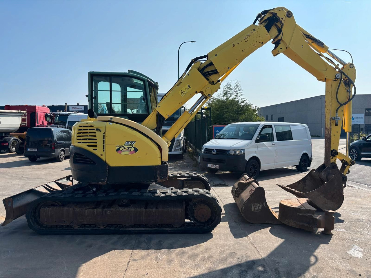 Yanmar B7 Sigma. 3 Löffel. - Мини-экскаватор: фото 1 Yanmar B7 Sigma. 3 Löffel. - Мини-экскаватор: фото 1