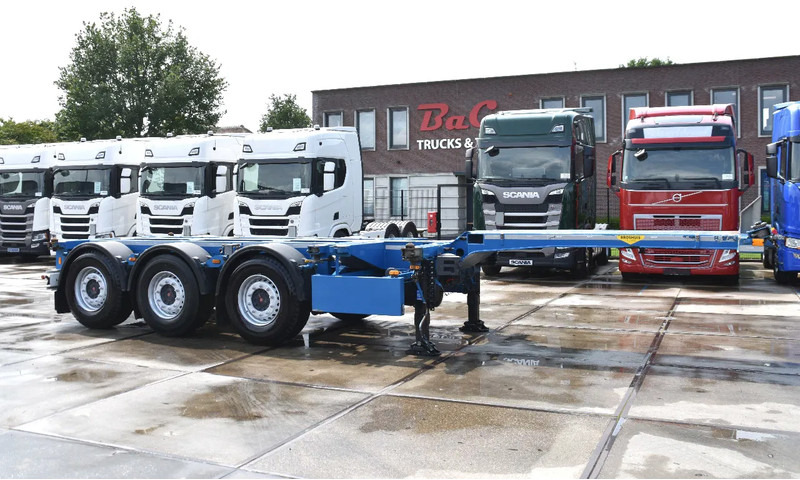 Broshuis MFCC - LIFT AXLE - SAF AXLES - DISC BRAKES - 2 x EXTENDABLE - EXCELLENT CONDITION - - Полуприцеп-контейнеровоз/ Сменный кузов: фото 1 Broshuis MFCC - LIFT AXLE - SAF AXLES - DISC BRAKES - 2 x EXTENDABLE - EXCELLENT CONDITION - - Полуприцеп-контейнеровоз/ Сменный кузов: фото 1