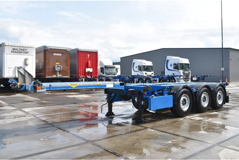 Broshuis MFCC - LIFT AXLE - SAF AXLES - DISC BRAKES - 2 x EXTENDABLE - EXCELLENT CONDITION - - Полуприцеп-контейнеровоз/ Сменный кузов: фото 5 Broshuis MFCC - LIFT AXLE - SAF AXLES - DISC BRAKES - 2 x EXTENDABLE - EXCELLENT CONDITION - - Полуприцеп-контейнеровоз/ Сменный кузов: фото 5