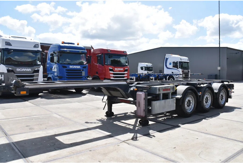 Renders HASTRAILER FCC - ALL CONNECTIONS - LIFT AXLE - 2 x EXTENDABLE - SAF AXLES - DISC BRAKES - EXCELLENT CONDITION - - Полуприцеп-контейнеровоз/ Сменный кузов: фото 5 Renders HASTRAILER FCC - ALL CONNECTIONS - LIFT AXLE - 2 x EXTENDABLE - SAF AXLES - DISC BRAKES - EXCELLENT CONDITION - - Полуприцеп-контейнеровоз/ Сменный кузов: фото 5