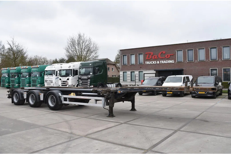 Renders ROC 16.30 - LIFT AXLE - BPW AXLES - DISC BRAKES - GOOD CONDITION - - Полуприцеп-контейнеровоз/ Сменный кузов: фото 1 Renders ROC 16.30 - LIFT AXLE - BPW AXLES - DISC BRAKES - GOOD CONDITION - - Полуприцеп-контейнеровоз/ Сменный кузов: фото 1