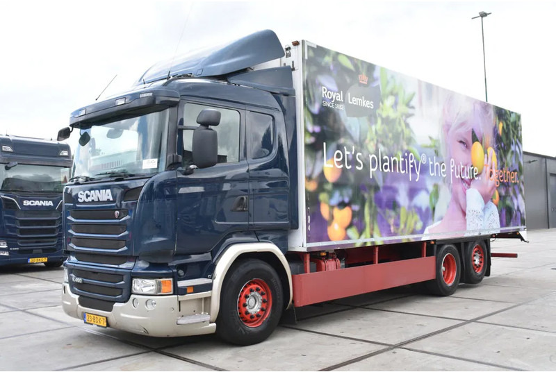 Scania R450 HL 6x2 + THERMO KING TS-300 - RETARDER - WHEELBASE: 510 CM - AIRCO - - Рефрижератор: фото 2 Scania R450 HL 6x2 + THERMO KING TS-300 - RETARDER - WHEELBASE: 510 CM - AIRCO - - Рефрижератор: фото 2