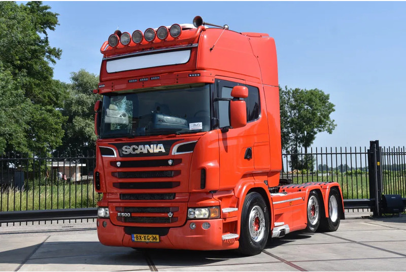 Scania R500 V8 TL 6x2/4 - EURO 5 - MANUAL - RETARDER - LEATHER SEATS - 2 x FUEL TANKS - XENON - - Тягач: фото 2 Scania R500 V8 TL 6x2/4 - EURO 5 - MANUAL - RETARDER - LEATHER SEATS - 2 x FUEL TANKS - XENON - - Тягач: фото 2