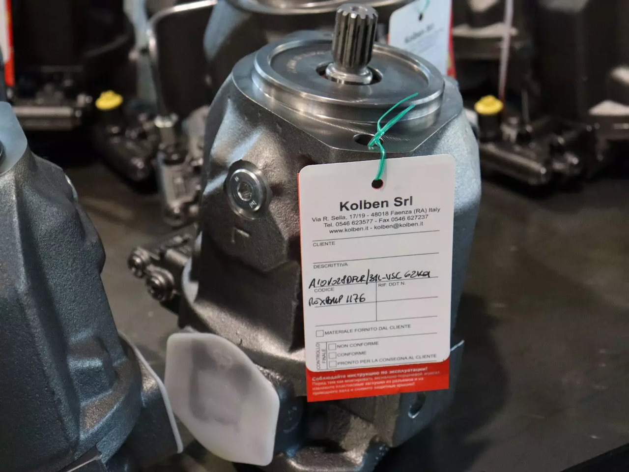 REXROTH A10VO28DFLR/31L-VSC62K01 - Гидравлический насос для Строительной техники: фото 1 REXROTH A10VO28DFLR/31L-VSC62K01 - Гидравлический насос для Строительной техники: фото 1