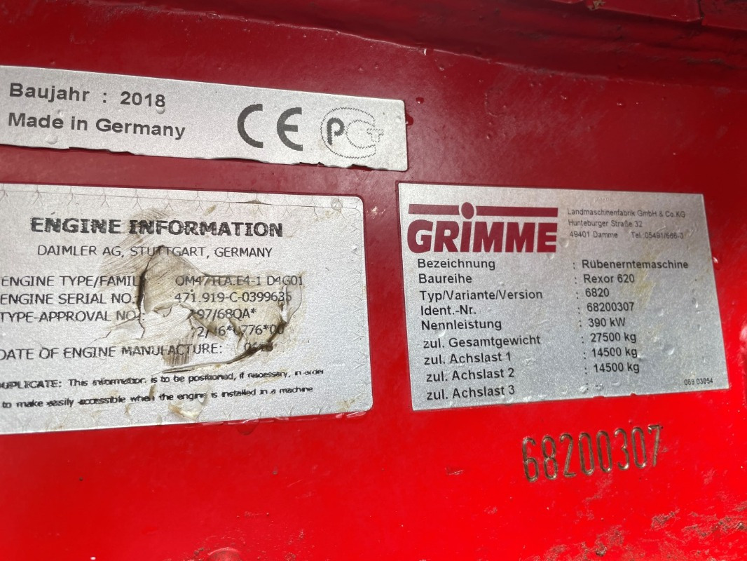 Grimme REXOR 620 Rüttelschar FT - Комбайн: фото 3 Grimme REXOR 620 Rüttelschar FT - Комбайн: фото 3