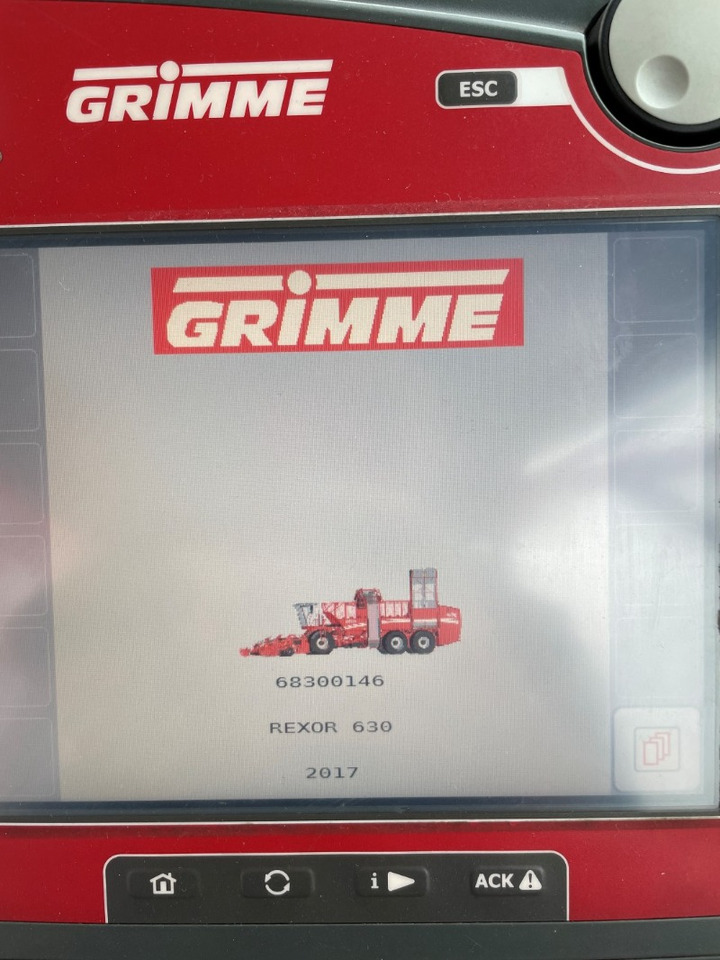 Grimme REXOR 630 Rüttelschar FT - Комбайн: фото 4 Grimme REXOR 630 Rüttelschar FT - Комбайн: фото 4