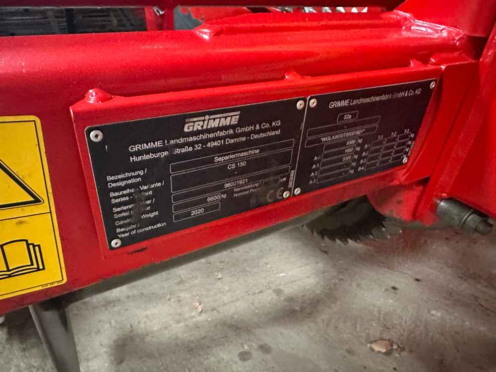 Grimme CS-150 CombiStar XL - Картофелеуборочный комбайн: фото 2 Grimme CS-150 CombiStar XL - Картофелеуборочный комбайн: фото 2