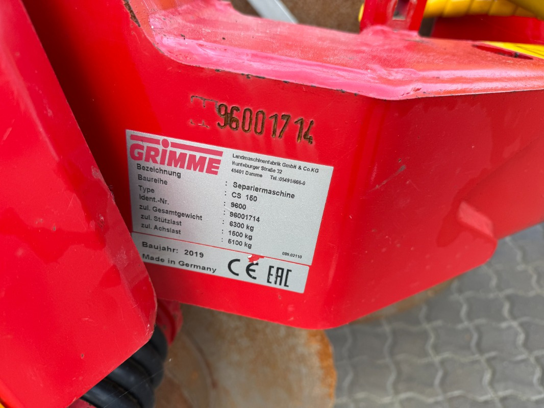 Grimme CS 170 RotaPower - Картофелеуборочный комбайн: фото 2 Grimme CS 170 RotaPower - Картофелеуборочный комбайн: фото 2